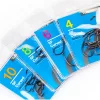 Spotted Fin Curved Barbed kavelj z bodico, velikost 6
