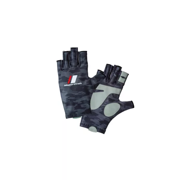 Major Craft UV-Cut Glove Temno sivi Camo Poletne rokavice XL