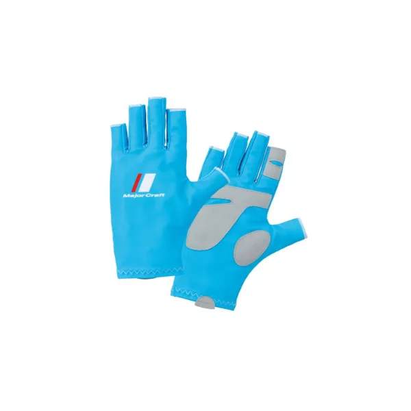 Major Craft UV-Cut Glove Svetlo modre Poletne rokavice XL