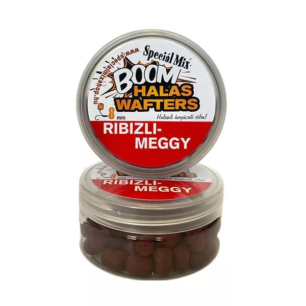 Speciál Mix 8mm Črni ribez-Višnja Boom Topna, ribja Wafters Dumbell 20gr