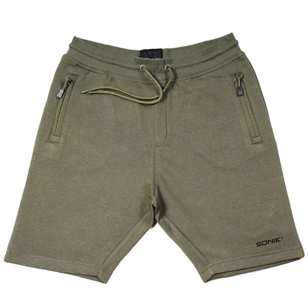Sonik Fleece Zelene kratke hlače XL