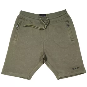 Sonik Fleece Zelene kratke hlače 2XL