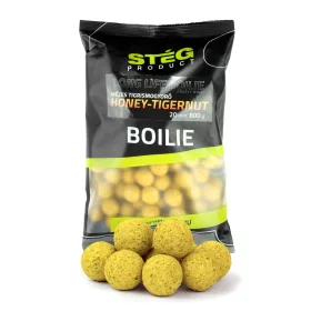   Stég Long Life Boilie 20mm Med-Tigrovi orehi Hranilni bojli 800gr