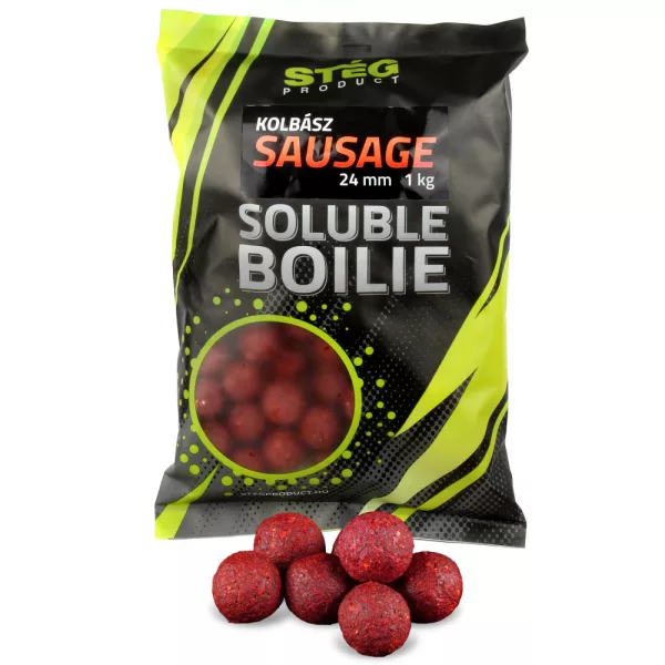 Stég Product Topne Boilie 24mm Klobasa 1kg