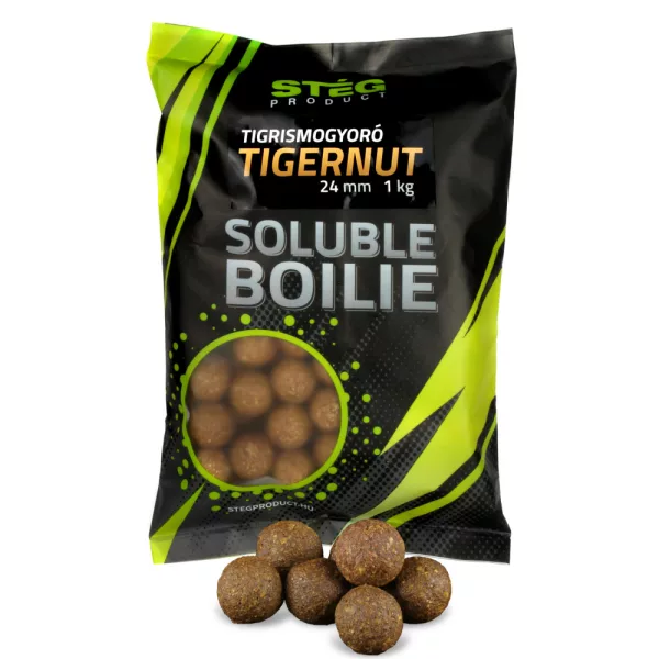 Stég Product Topne Boilie 24mm Tigrasti orešček 1kg