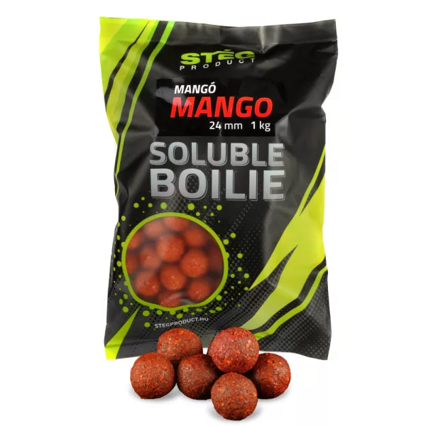 Stég Product Topne Boilie 24mm Mango 1kg