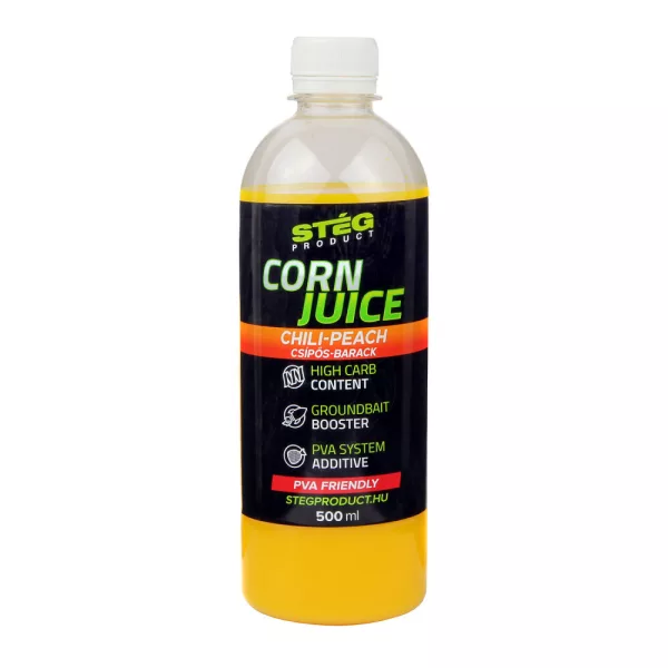 Stég Ekstrakt koruze Čili-Breskev 500ml