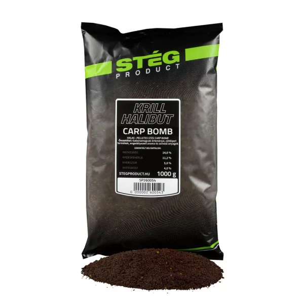 Stég Carp Bomb Krmna mešanica - Kril-Morska plošča 1kg