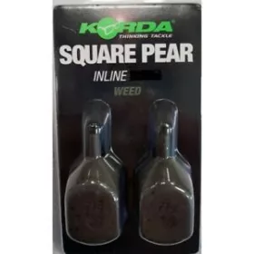   Korda Square Pear Swivel Blister Kraparsko svinčeno utež 70gr