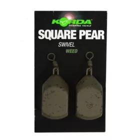   Korda Square Pear Swivel Blister Kraparsko svinčeno utež 84gr