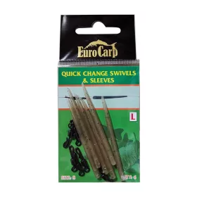 EuroCarp hitra sponka s silikonsko protizmotsko objemko