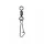 Sunset - ROLLING W/ HOOKED SNAP ST-S-3003 N1/0 40KG X4 - Vrtljiva vponka