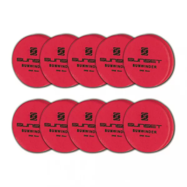 Sunset - SUNWINDER 50MM - RED - 10PCS - EVA držalo za predvrvice