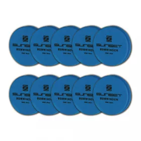  Sunset - SUNWINDER 65MM - BLUE - 10PCS - EVA držalo za predvrvice