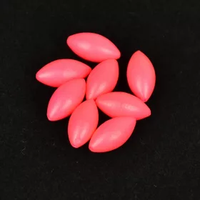 Sunset - BEADS FLOATING OVAL FLUO PINK 5x10mm X20 - Zamašek