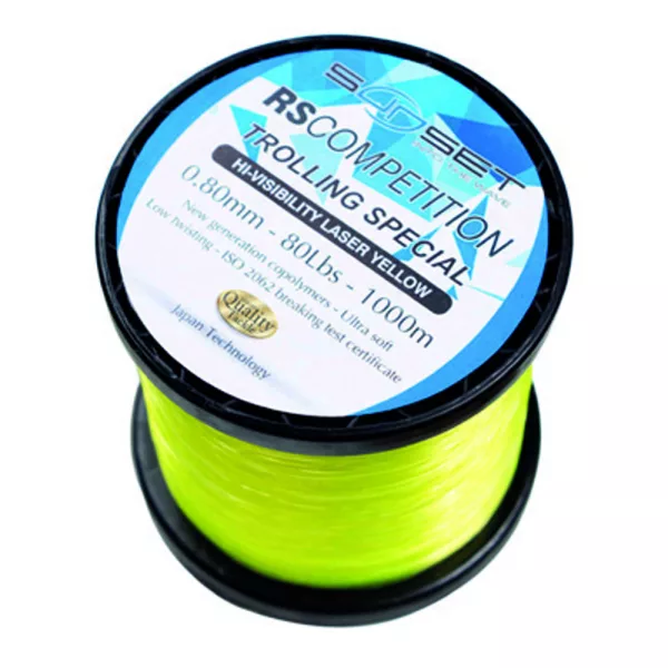 Sunset Nylon RS Competition Trolling Hi-Visibility 0,5mm 1000m Monofilna glavna vrvica