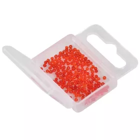   Sunset Micro Glass Beads Rdeče 1,5mm Steklene Perle 200 kosov