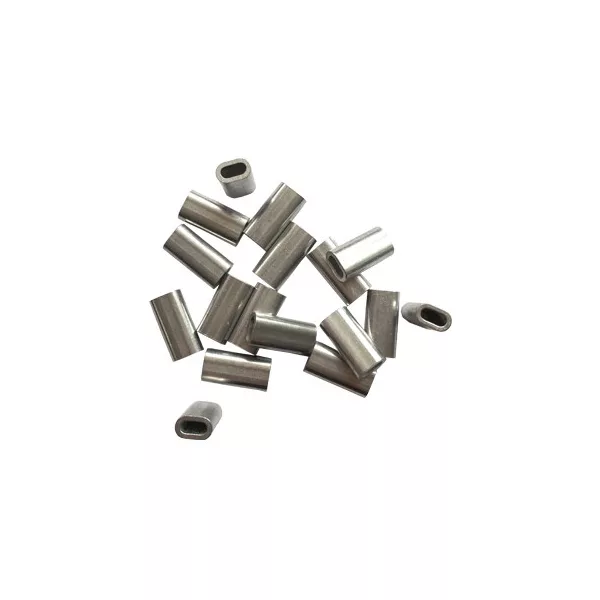 Sunset Aluminium Oval Sleeve ST-S-6029 2x4x18mm Stiskalna objemka 20db
