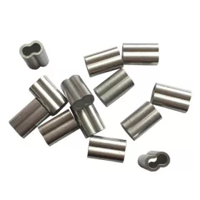   Sunset Aluminium Double Sleeve ST-S-6062 2,5x5,2x15mm Stiskalna objemka 12db