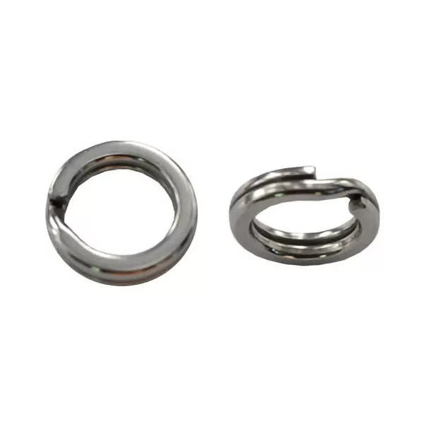 Sunset Split Ring Inox Ekstra močan ST-S-6088 9mm 150lb Razcepni obroč 12db