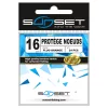 Sunset Knot Protector Sleeve 13mm 24 kos Prozoren Zaščita za vrtljivi člen/sponko