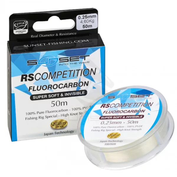 Sunset - FLUOROCARBON SUPER SOFT RS COMPETITION 0,22mm 50M - Fluorokarbon