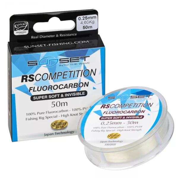 Sunset - FLUOROCARBON SUPER SOFT RS COMPETITION 0,28mm 25M - Fluorokarbon