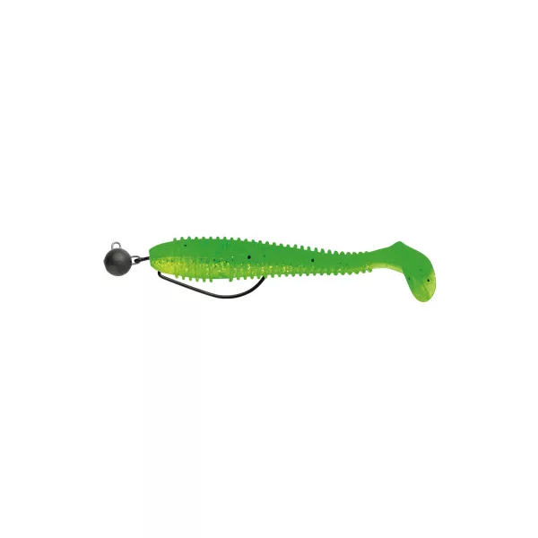Sakura Cheburashka Galfion Fat Shad Rig Gumihal K014 95mm - 5gr - Pripravljena montaža - Cheburashka svinec - Predhodno montiran