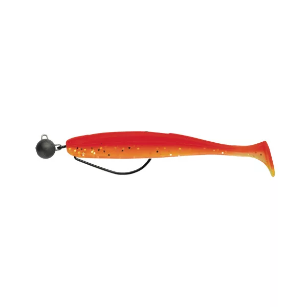 Swimy Cheburashka Pompei Shad Rig Gumihal K040 100mm - 7gr - Pripravljena montaža - Cheburashka svinec - Predhodno montiran