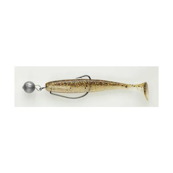 Swimy Cheburashka Pompei Shad Rig Gumihal K050 125mm - 10gr - Pripravljena montaža - Cheburashka svinec - Predhodno montiran