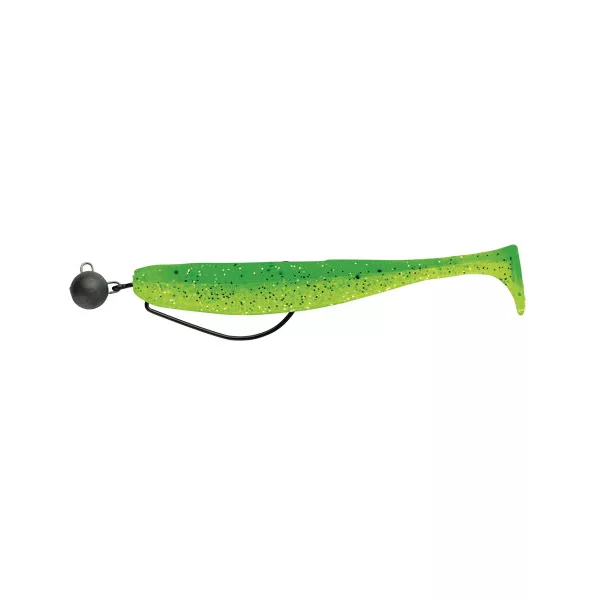 Swimy Cheburashka Pompei Shad Rig Gumihal K014 150mm - 14gr - Pripravljena montaža - Cheburashka svinec - Predhodno montiran