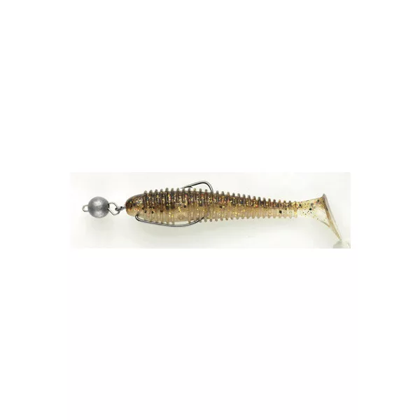 Swimy Cheburashka Galfion Fat Shad Rig Gumihal K050 120mm - 10gr - Pripravljena montaža - Cheburashka svinec - Predhodno montiran