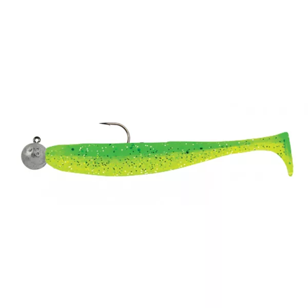 SWIMY Pompei Shad Gumijasta riba z jig glavo K014 100mm - 7,5gr - Ready Rig
