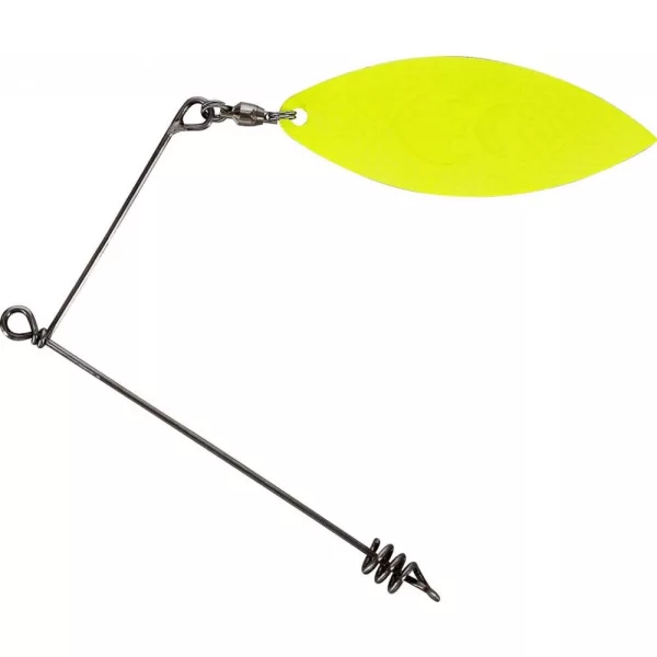 WESTIN Add-It Spinnerbait Willow Velika Čartreuz rumena 2pcs Modul za spinnerbait