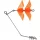 WESTIN Add-It Spinnerbait Propeler Velika Fluo. Oranžna 2pcs Modul za spinnerbait
