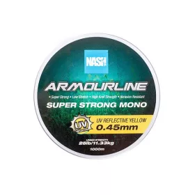 Nash Armourline UV Rumena 0,45mm 1000m Monofil Glavna Vrvica