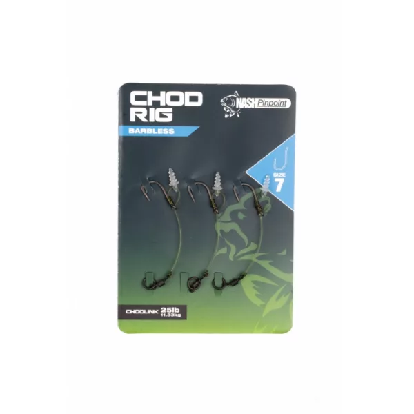 Nash Chod Rig Velikost 7 Mikro z bodico Trnek