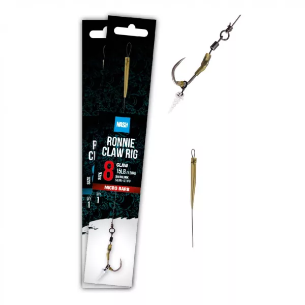 Nash Ronnie Claw Rig 6 z bodico, z očesom predvezan trnek