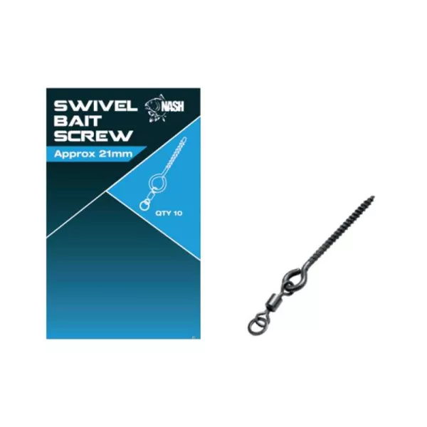 Nash Swivel Bait Screw 21mm Vijak za vabo