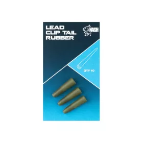 Nash Lead Clip Tail Rubber Gumijasti Tulc 10db