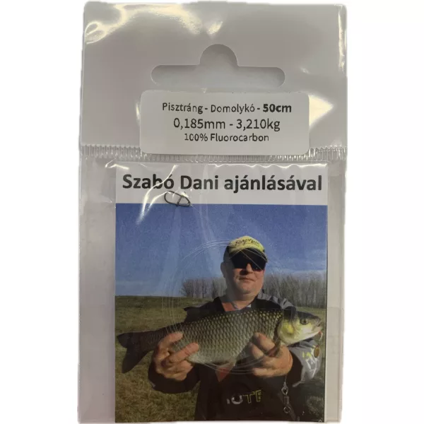 Dani Fluorocarbon Predvrvica Postrv-Klen 0,185mm, 3,210kg 50cm