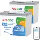 Redodo LiFePO4 12V 100Ah 1,28kWh Group24 BlueTooth Baterija