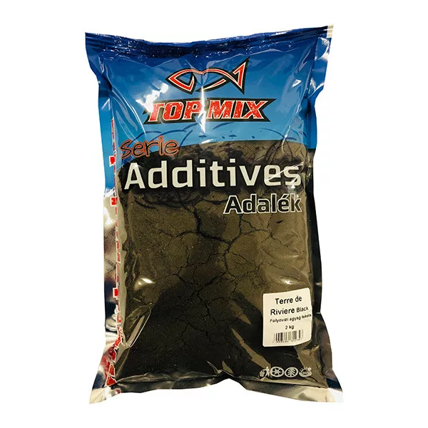 Top Mix Terre De Riviere Black Rečna Glina Črna 2kg