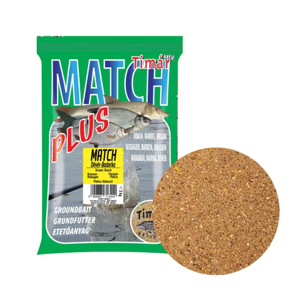 Timár Mix Match Dévér-Bodorka Bream-Roach Krmna Mešanica 3kg