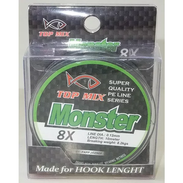 Top Mix X8 Monster 0,12mm 10m Pletena Predvrvica
