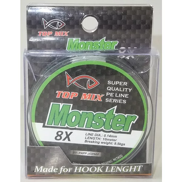 Top Mix X8 Monster 0,14mm 10m Pletena Predvrvica