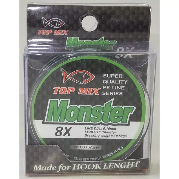 Top Mix X8 Monster 0,16mm 10m Pletena Predvrvica