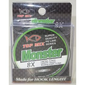 Top Mix X8 Monster 0,18mm 10m Pletena Predvrvica