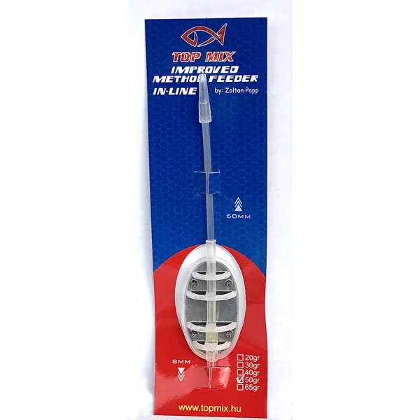 Top Mix 50gr Izboljšana Method Feeder Košarica