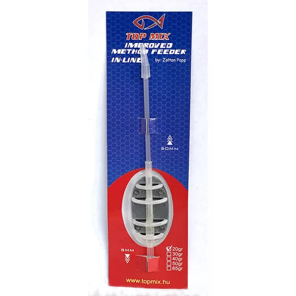 Top Mix 20gr Izboljšana Method Feeder Košarica